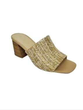 SEYCHELLES Adapt Stacked Block Heel Slide Sandal